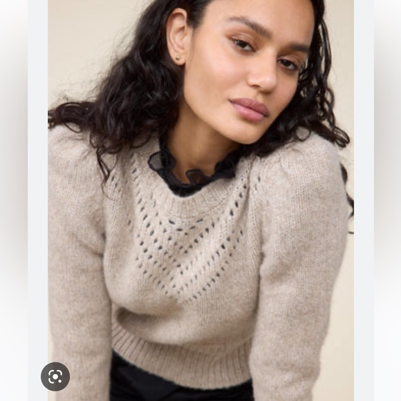 St. Roche Sissy Sweater in Blonde. Size XS. - Picture 3 of 11